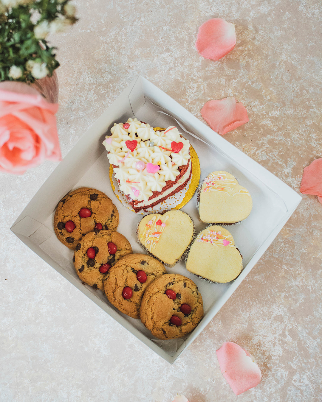 Caja vitrina Valentines