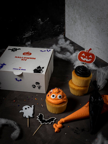 Mini toppers de halloween